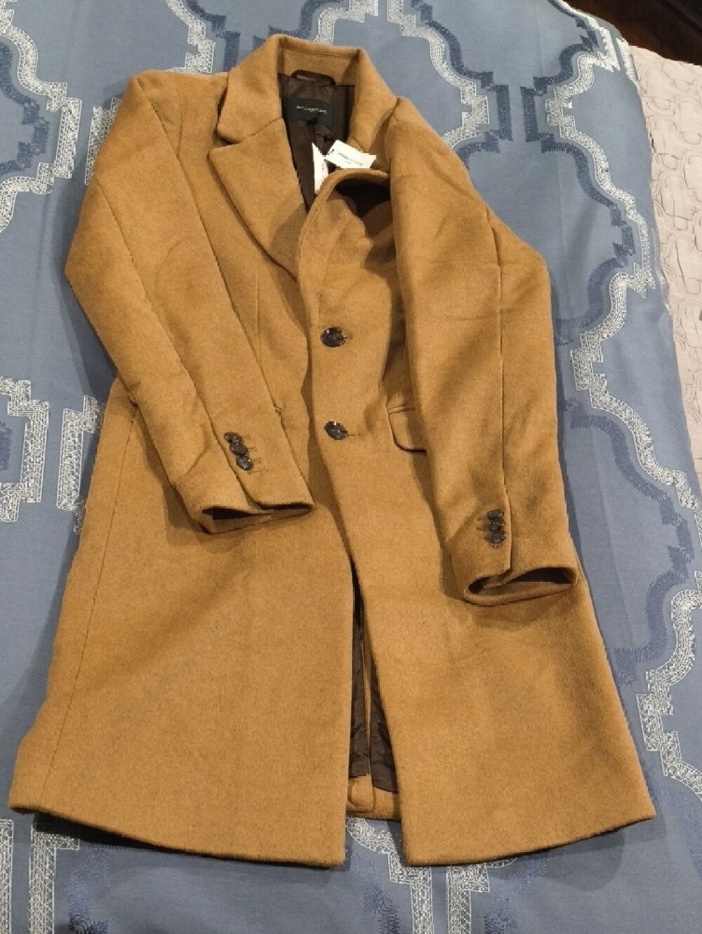 Banana Republic Factory Wool Camel Topcoat